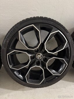 Prodám originální zimní sadu kol Škoda Octavia RS 3 / III - 4