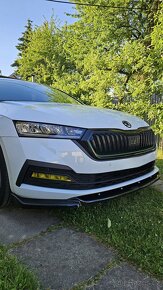 Škoda Octavia 4 přední lipo spoiler nové - 4