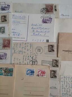 Známky - Razítka - pohledy - dopisy - obálky - 4