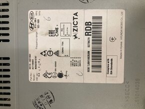Prodám autorádio HYUNDAI 96170-A6210GU - 4