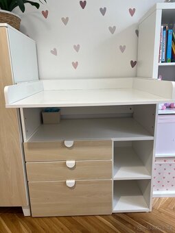 Skříňky + přebalovací pult Ikea - 4