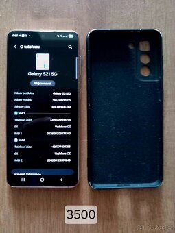 Samsung Galaxy S21 5G (G991B) Violet, 128GB pěkný stav - 4