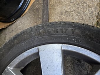 ALU kola + pneu r17 4x108 - 4