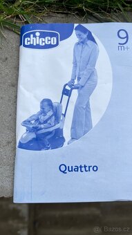 Dětské odrážedlo,chodítko,autíčko CHICCO 4 v 1 Quattro - 4