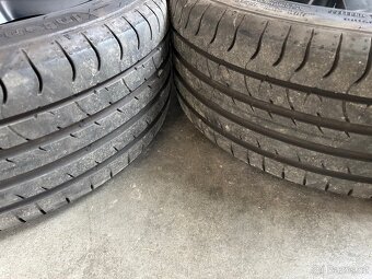 Alu kola originál Audi R18 5x112 225/40/18 letní - 4