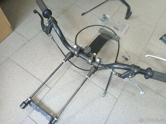 Prodám dvojí řízení řidítka na motocykl Motoškola - 4