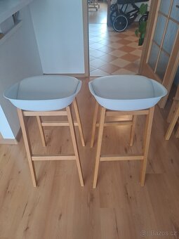 Barová židle buk masiv - 4