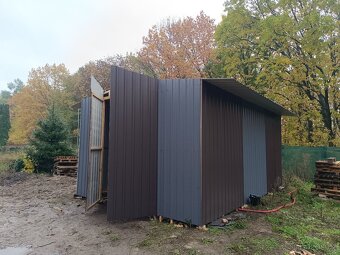 Prodám novou plechovou halu 7 x 4,5 m - 4