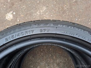 2 Letní pneumatiky Bridgestone Potenza 215/40 R17 XL - 4