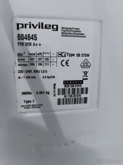 Kombinovaná chladnička PRIVILEG CB 272W - 4