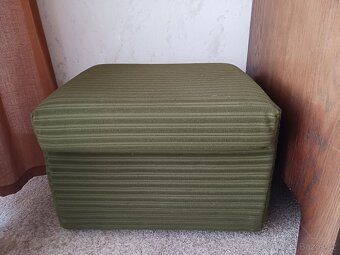 sedací souprava + křeslo "ušák" + taburet - 4