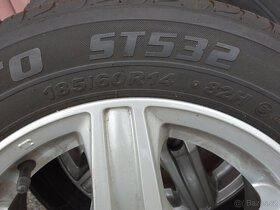 3X ALU DISKY 14" 4X100 ET35 NA ŠKODA FABIA II - 4