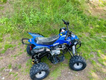 Čtyřkolka 110ccm modrá - 4