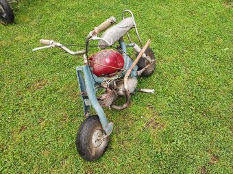 Funkční motor Jawa 21 Pionýr + minimotorka - 4