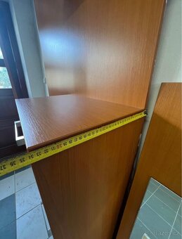 Skříň na boty - Botník + velké zrcadlo - 4