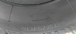 Plechové disky s pneu Equipe 215/75r16 - 4