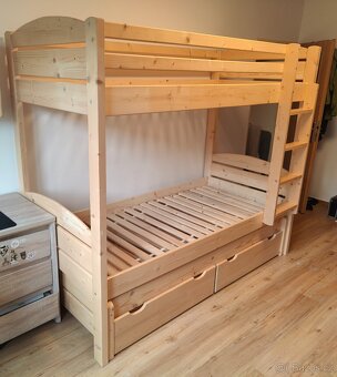 Palanda - patrová postel z masivu - 4