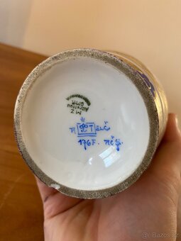 Starožitná váza - malírna Telč - 4