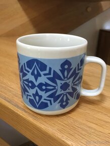 Retro hrnek, Hrníček, modrý motiv, Lubiana, - 4
