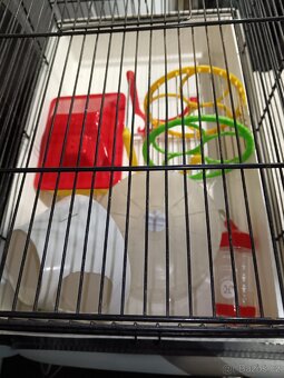 Klec pro křečky s příslušenstvím. - 4