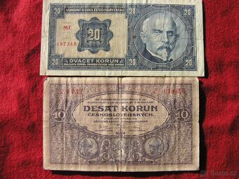 BANKOVKY PRVÁ ČSR neperforované - 4