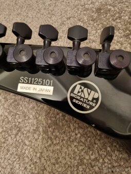 ESP Snakebyte signature original by James Hetfield - BLACK - 4