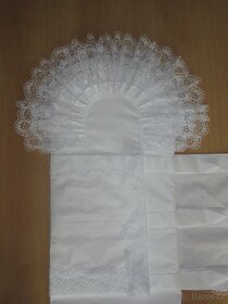 Klasická retro zavinovačka paličkovaná krajka - 4