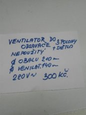 Ventilátor k odsavači - 4