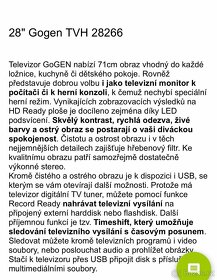 Televize GOGEN - TVH28266 - 4