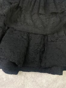 Lanvin x H&M cerna rasena krajkova  sukne vel 34 - 4