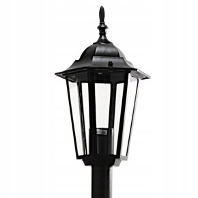 Zahradní lampa 100 cm (černá) - 4
