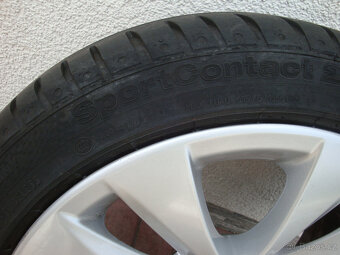 Alu kola letní pneu BMW E90 E91 E92 CONTINENTAL RSC 7,5mm - 4