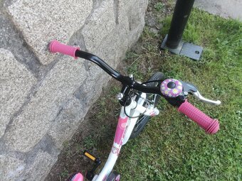 Dětské kolo CTM Marry 16" matná bílá/fialová - 4