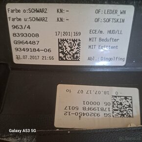 Bmw 7 g11 g12 deska 9349184-06 - 4