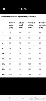 Pánské textilní moto kalhoty Spark, vel.XL - 4