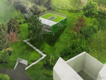 Prodej stavebního pozemku 589 m² pro stavbu RD v obci Vel... - 4