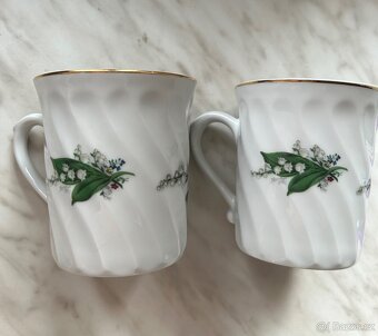 Retro hrnky porcelánové - 4