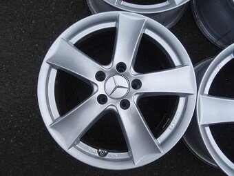 Alu disky na Mercedes 17", 5x112, ET 48,5, šíře 7J - 4