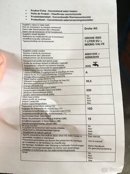 Grohe Red - Dřezová baterie Duo s ohřevem vody a filtrací - 4