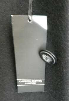 Prodám: černý pánský zimní kabát. Nový, nenošený, vel. 54 - 4