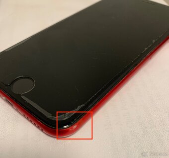 iPhone SE 2. generace, cerveny, 128 GB, baterie 88% - 4