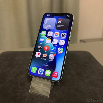 iPhone 14 256GB modrý, pěkný stav, rok záruka - 4