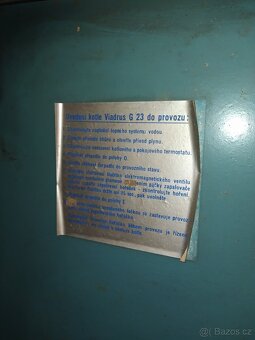 Plynový kotel Viadrus G 23 na ND - 4