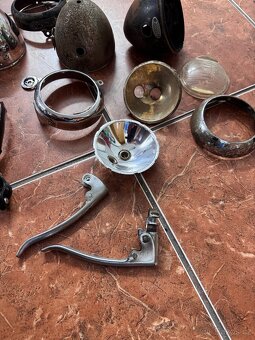 Stadion, Daimon, Bosch, historické kolo-díly světla/páčky - 4