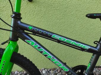 Značkové kolo Author Cosmic 20" (grafit/zelená) - 4