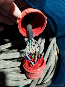 Prodám prodlužovací kabel 380V - 4