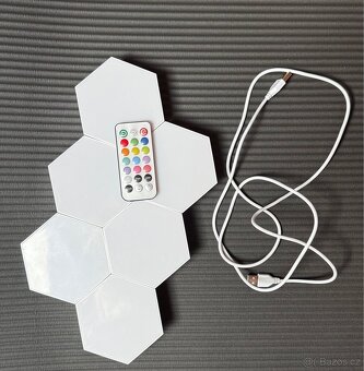 RGB Šestihranné svítidlo - 4