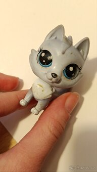 Littlest pet shop husky Mala Snowsledder #95 - 4