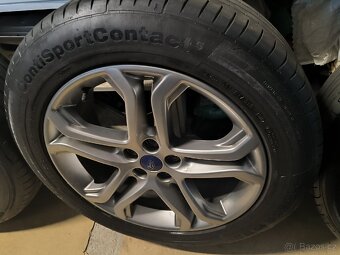 Alu kola Ford Kuga Edge 5x108 r19 Originál,pneu 5,5mm - 4