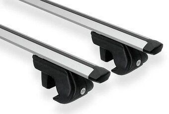 AURILIS příčníky 120 cm + 3 × ŠKODA střešní nosič kol – možn - 4